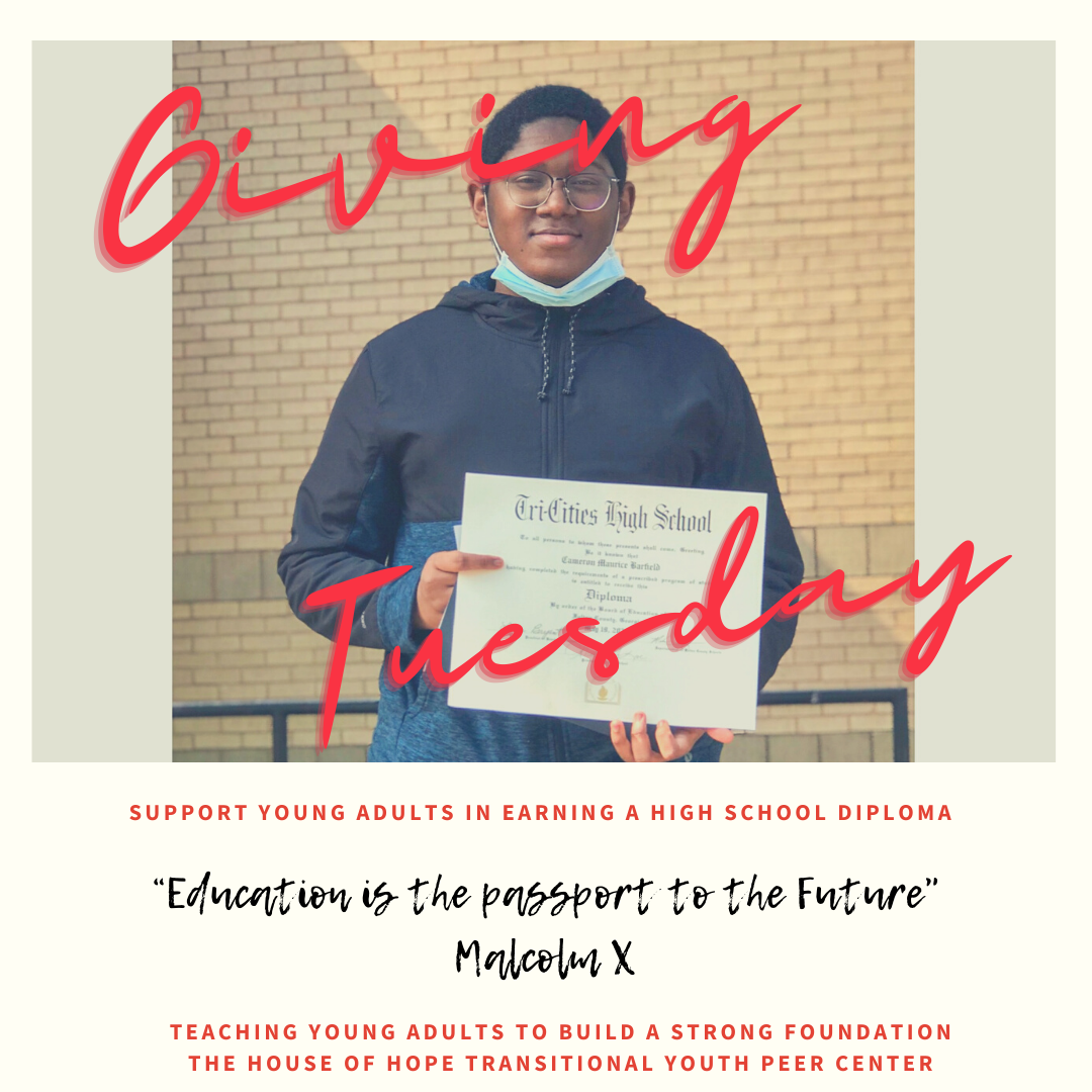 Giving Tuesday - Support Young Adults Giving Tuesday - Support Young Adults