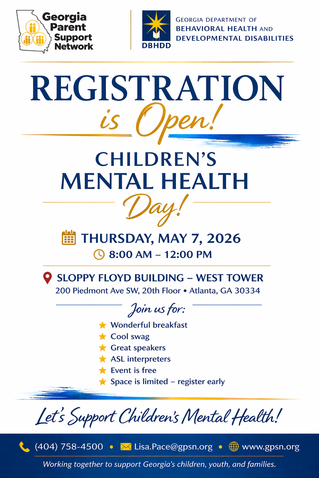 CMHD Registration is Open 4.6.26